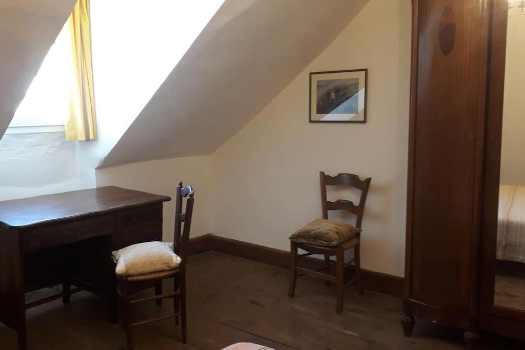 Magnifique Maison De Maitre Du 18E Avec Jardin 吕兹-圣索沃尔 外观 照片
